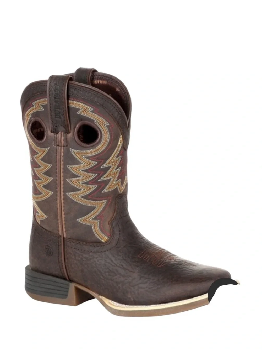Durango Lil' Rebel Pro Little kids boys girls Brown Western Boots cowboy cowgirl